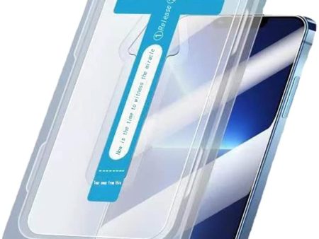 2pk iPhone 14 Pro Privacy Tempered Glass Screen Protector w  Auto Alignment Kit Hot on Sale