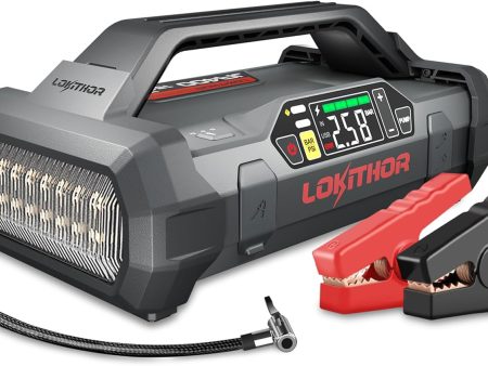 Maximize Your Vehicle s Uptime with Our 12V Jump Starter & Air Compressor for Cars & Trucks For Cheap