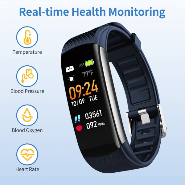 Waterproof iOS Android Fitness Tracking Smart Watch Fashion