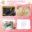 234-Piece DIY Flower Wrapping Kit: Waterproof Papers, Ribbons & 3D Butterflies on Sale