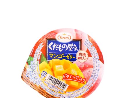 Tarami Kudamonoyasan Mango with White Peach Jelly 5.6oz For Sale