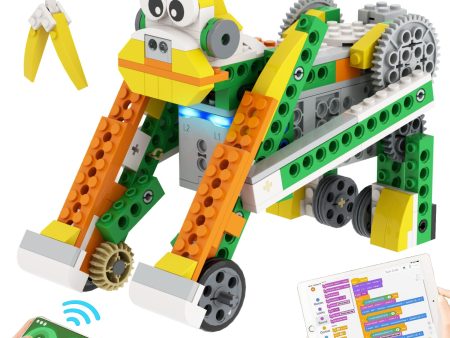 20-in-1 STEM Robot Building Kit for Kids: Coding & Creative Learning Toy Online now