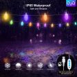 Transform Your Outdoor Space with 48FT LED String Lights | Weatherproof, Energy-Efficient, & App-Controlled - Perfect for Any Celebration! For Cheap