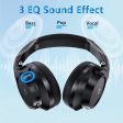 Foldable Over Ear Wireless Bluetooth Headphones w  Mic 70H Playtime 3 EQ Modes Supply