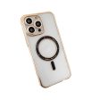 iPhone 14 Pro Magnetic Silicone Case: 6.1  Gold, MagSafe & Drop Protection For Discount