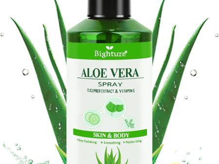 Pure Aloe Vera Spray with Cucumber Essence for Skin & Hair - 6.93oz Online