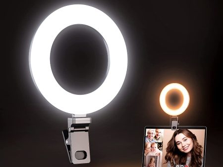 6.5  Clip-On Video Conference Ring Light for Zoom Remote Working Live Streaming Sale