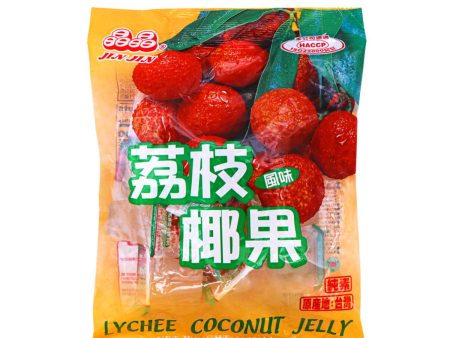 Jin Jin Coconut Lychee Jelly 400g For Sale