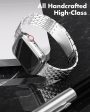 Silver Stainless Steel Metal Apple Watch Band 45mm 44mm 42mm Fashion