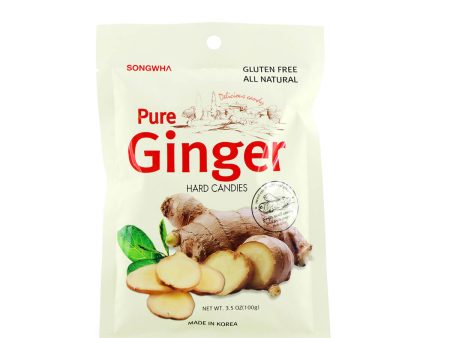 Songwha Pure Ginger Hard Candies 100g Online Hot Sale