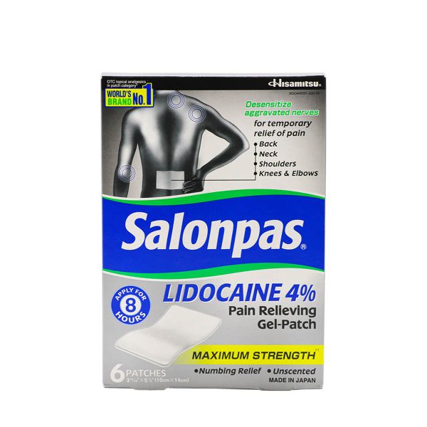 Hisamitsu Salonpas Pain Relieving Gel-Patch 6 Patches Online