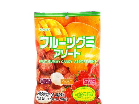 Kasugai Fruit Gummy Candy Assortment 3.59oz Cheap