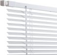 Cordless Mini Blinds for Windows 39  W x 64  H, Easy Inside Mount, Child-Safe Design For Sale