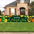 8.2  x 1.48  Happy St. Patrick s Day Banner w  32.8  Hanging Strap Discount