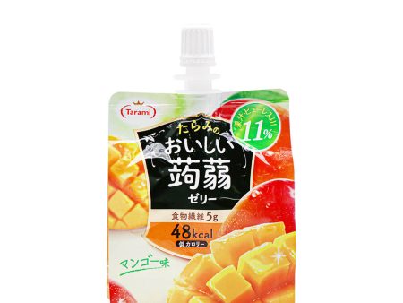 Tarami Oishii Konjac Jelly Mango Flavor 150g Fashion