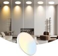 Ultra-Thin 7.5  LED Ceiling Light, 5 Selectable Colors, Super Bright & Easy Install Hot on Sale