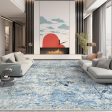 Explore 8x10 Blue Bean Green Area Rugs with Non-Slip Backing for Home Decor Hot on Sale