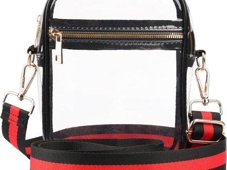 Clear Stadium-Approved Crossbody Bag for Women – Ideal for Sports, Concerts & Travel Cheap