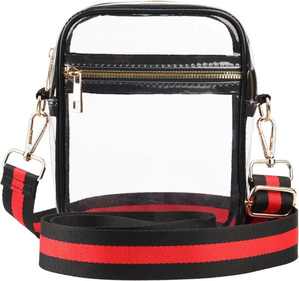 Clear Stadium-Approved Crossbody Bag for Women – Ideal for Sports, Concerts & Travel Cheap