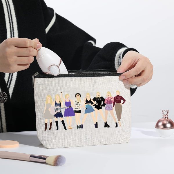 Singer Music Lover Makeup Bag Cosmetics Bag Toiletry Organizer Zipper Pouch Hot on Sale