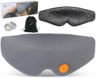 Hyperblock 3D Aroma Sleep Mask: Complete Blackout Aromatherapy Eye Mask, Ultra-Soft, Adjustable Velcro, Lightweight Comfort, 3D Technology Design, Includes Velvet Travel Pouch & Aroma Pellet Online