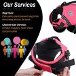 Vivaglory New Sports Style Ripstop Dog Life Jacket with Superior Buoyancy & Rescue Handle, Bright Pink, XS Online Hot Sale