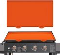 Silicone Griddle Mat for Blackstone Grills, 36-Inch, Orange - Heavy Duty & Non-Stick Supply