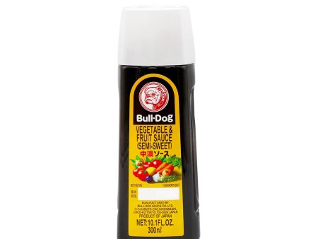 Bull-Dog Vegetable & Fruit Sauce (Semi Sweet) 10.1oz Online Sale