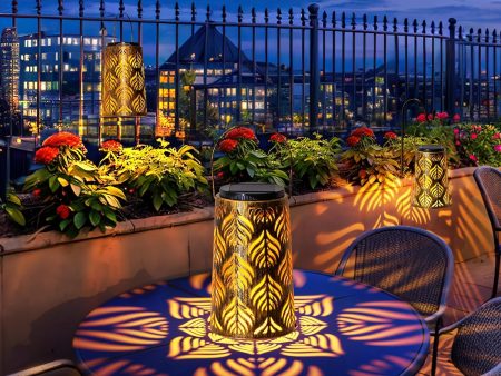 4-Pack Solar Lanterns for Outdoor Decor - Waterproof & Long-Lasting Lighting For Cheap