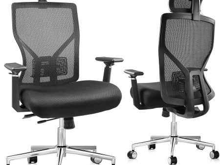 Ergonomic Mesh Office Chair with Adjustable Features for Home and Office - Maximize Comfort and Support on Sale