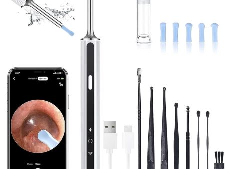 Comprehensive Earwax Removal Tool with Camera for iOS & Android, Features HD Video Sale