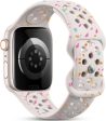 Sport Band Compatible with Apple Watch - Breathable, Recycled Material, Colorful Flakes Design for 38mm, 40mm, 41mm, 42mm Sizes Online now