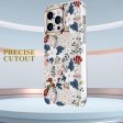 iPhone 14 Pro Max Flowers & Berries Bumper Case w  Built-in Screen Protector Sale