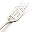 I Forking Love You  Engraved Stainless Steel Fork Gift For Loved One Online Sale