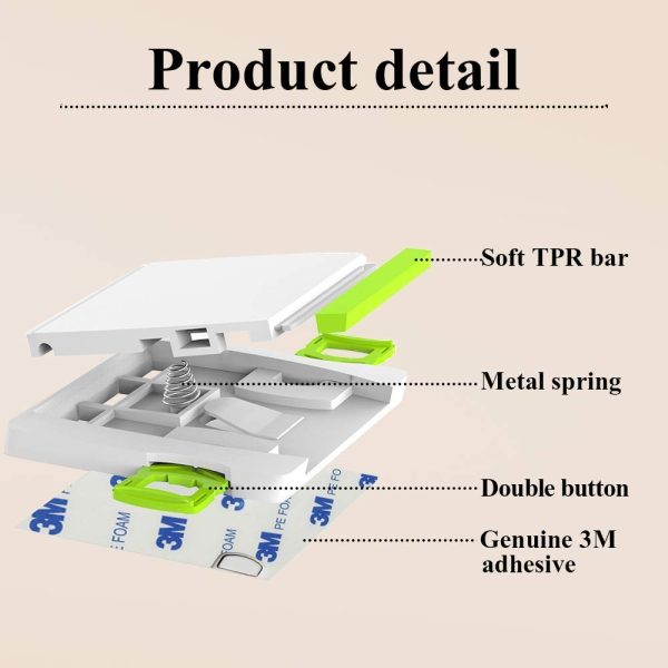 4pk Baby Safety Sliding Glass Door Window Locks (No Drilling Required) Online Hot Sale