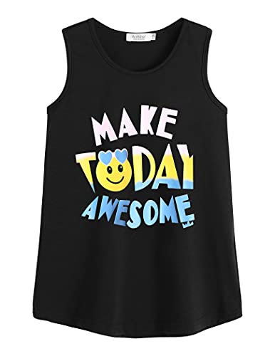 Girls Size 5 Casual Sleeveless Tank Tops 2-Pack: Vibrant Summer Tunic T-Shirts for Play, School, and Creativity For Sale