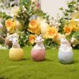 3pcs Spring Easter Bunny Egg Decorations Supply