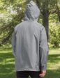 XL Gray Men s Rain Jacket - Waterproof & Windproof Outdoor Gear for Active Lifestyles on Sale