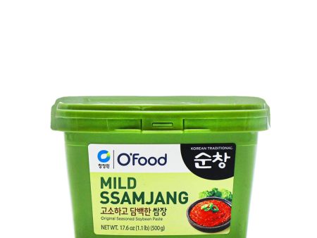 Chung Jung One Mild Ssamjamg Original Seasoned Soybean Paste 1.1lb Discount