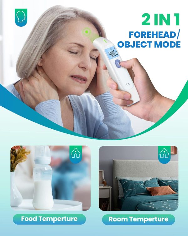 No-Touch Forehead Thermometer: Reliable & Fast Temperature Readings for Babies, Kids, & Adults Online