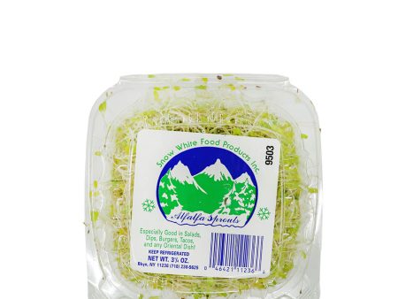 Snow White Alfalfa Sprout 3.25oz Discount