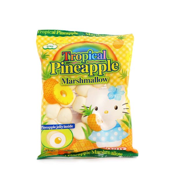 Eiwa Hello Kitty Tropical Pineapple Marshmallow 3.1oz Online Hot Sale