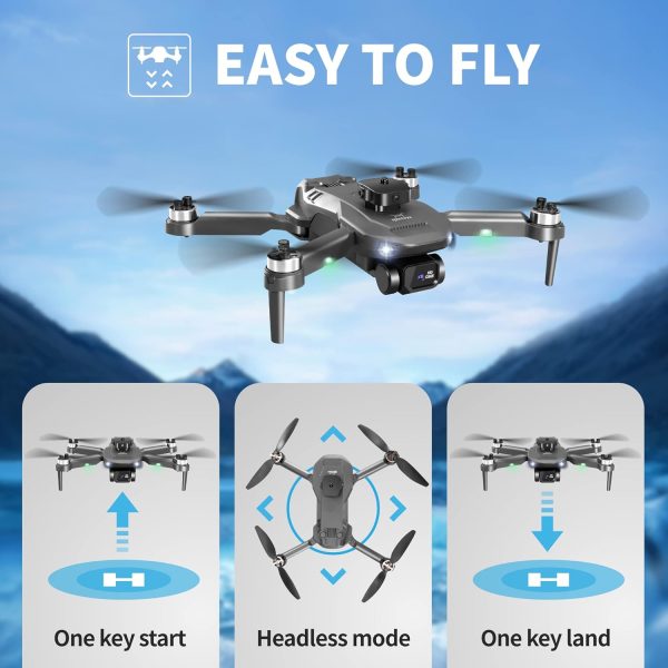 Discover Aerial Photography with Our Foldable Drone: 1080P HD Camera, Dual Batteries, and Enhanced Flight Controls For Discount