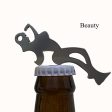 HL-YMXT Beer Bottle Opener Stainless Steel Flat Bar Key Glass Openbeer Keychain Bartenders (Beauty-shape bottle opener) Supply